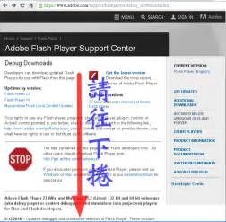These players contain fixes for critical vulnerabilities identified in security. 雄: Flash : Flash Player projector