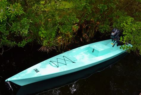 Motorized Fishing Kayak Pictures Solo Skiff