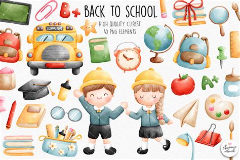 Back To School Clip Art 274937 Richardson Clip Art Library