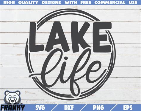 Lake Life Svg Instant Download Printable Cut File Lake Etsy