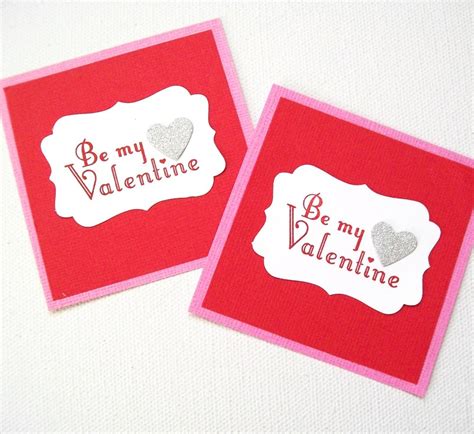 Kids Valentine Cards Personalized Red And Pink By Acarrdiancards