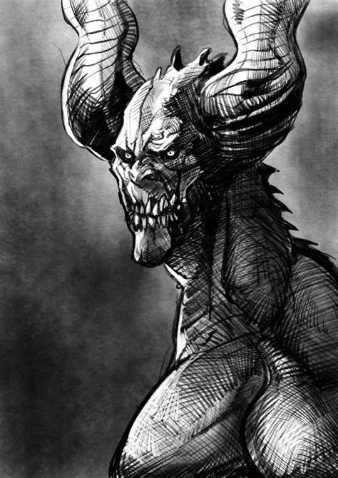 Sketch of Demon : SpecArt