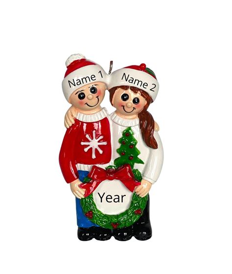 2023 Personalized Couple Ornament Christmas Couple Ornament Christmas Decoration Tree