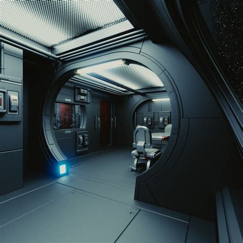 Futuristic Interior Design For Space Enthusiasts