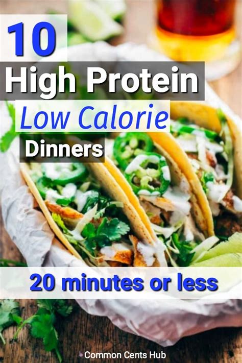 More muscles and better body composition! 10 High Protein Low Calorie Meals You'll Definitely Want ...