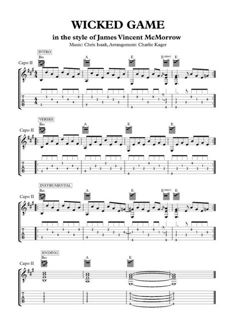 Free Tab Previews Fingerstyle Guitar Sheet Music Tabs Score