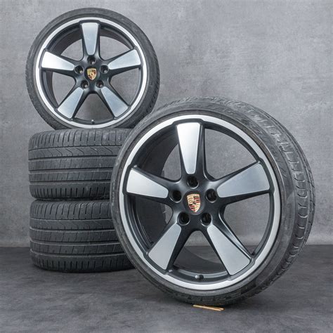 Original Porsche 20 Inch 991 Fuchs Sport Classic Summer Wheels Summer