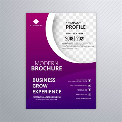 Business Flyer Template Professional Design Illustration Vector 258605