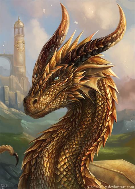 Sun Dragon Commission By X Celebril X On Deviantart Dragon Artwork