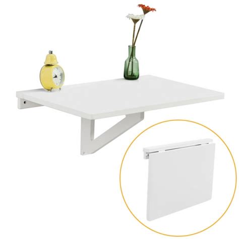 Homcom mesa plegable de pared para cocina y comedor 60x40x1,5cm. Mesa Plegable De Pared 60x40cm Blanco con Ofertas en ...