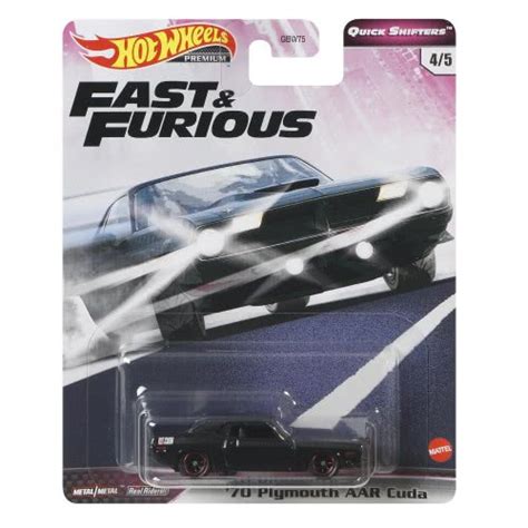 Mattel Hot Wheels The Fast And The Furious Premium Plymouth Aar