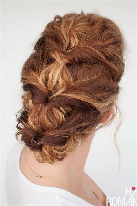 22 Simple Updos For Short Curly Hair Great Inspiration