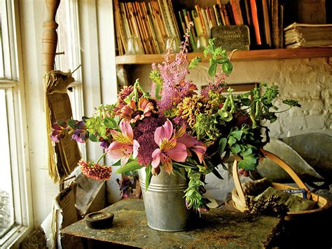 Potting Shed Flowers Photograph By Gerry Walden