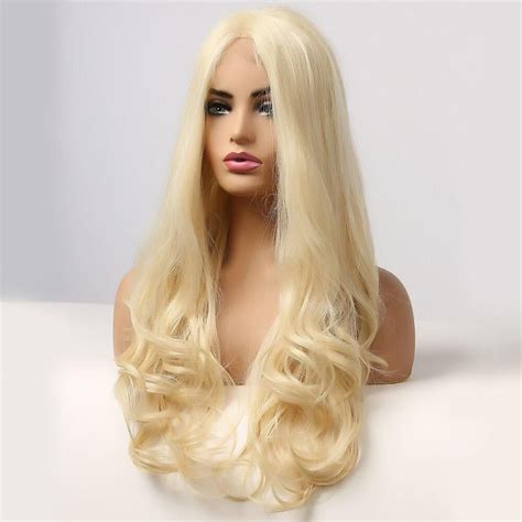 synthetic lace front wigs synthetic wigs creamy blonde affordable wigs blonde lace front
