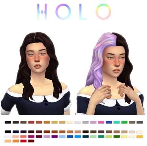 The Cutest Hair At Simandy Sims 4 Updates