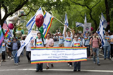 gay jews march for first time in celebrate israel parade photos huffpost