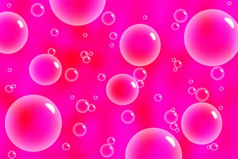 Download Pink Abstract Bubble Hd Wallpaper