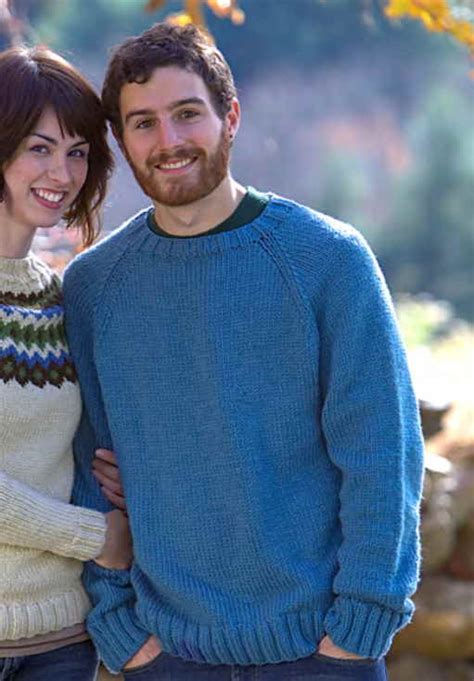 9 Free Knitting Pattern For Mens Raglan Sweater Knitting Bee