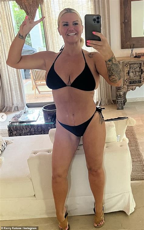 Kerry Katona Praised For Empowering Women As She Exposes Her Unedited Unfiltered Curves In