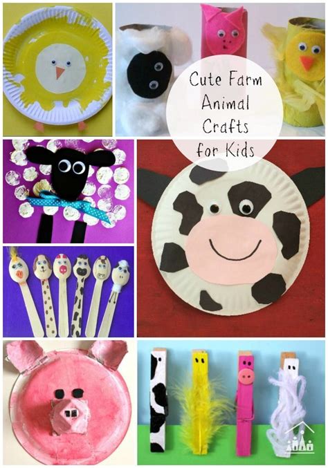 40 Fantastic Farm Animal Activities For Kids Paper Plate Crafts For