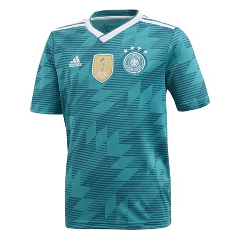 À chaque match, découvrez toutes les compositions de toutes les équipes, mais aussi les remplacements, les blessés et joueurs avertis. Maillot junior Allemagne extérieur 2018 sur Foot.fr