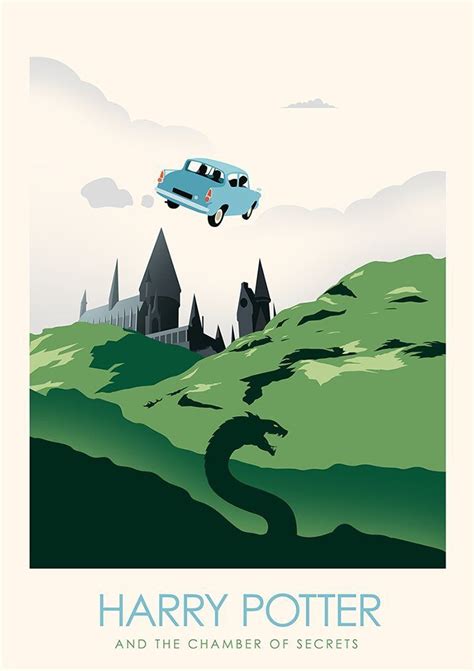 Harry Potter Minimalist Poster Series Created By Ciaran Monaghan