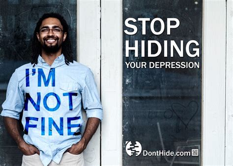 Im Not Fine Depression Awareness Campaign Listen Haus