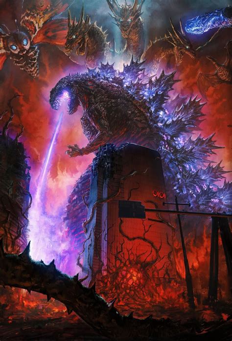 Godzilla Atomic Breath Wallpapers Wallpaper Cave