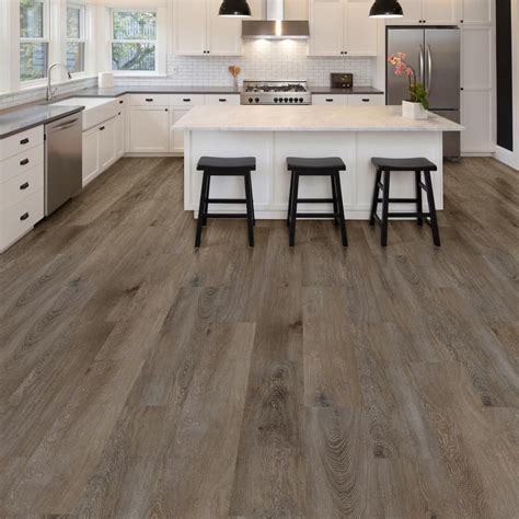 While your flooring choices are a little more straightforward in a living room or a bedroom (hardwood and carpet often reign supreme), you have quite a number of options to choose from when it comes to installing a new bathroom floor. Lifeproof Alexandria Oak 8.7 in. W x 47.6 in. L Luxury Vinyl Plank Flooring (20.06 sq. ft ...
