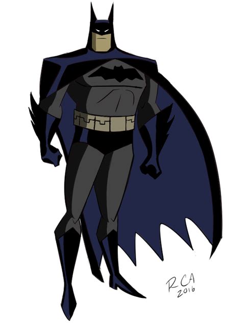 Dcau Batman Justice League Full Body By Robertamaya On Deviantart