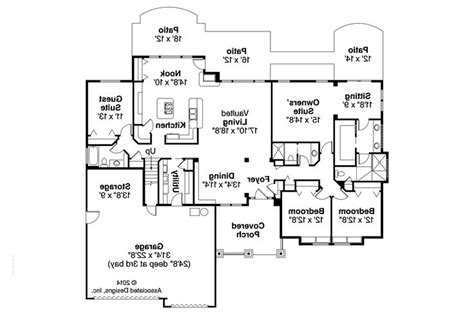 Craftsman House Plans Pinedale 30 228 Associated Designs Bungalow
