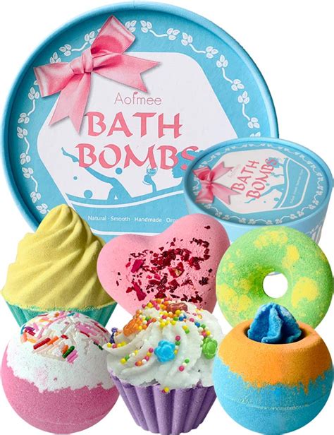 The bath that gives back: Aofmee Cocoa & Shea Butter Bath Bombs For Girls