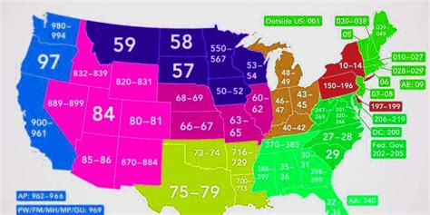 Us Zip Code Map By State Harewmadness