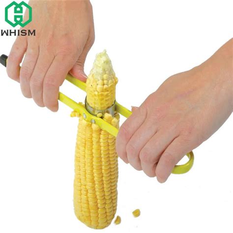 WHISM Durable Stainless Steel Corn Peeler Thresher Slicer High Quality