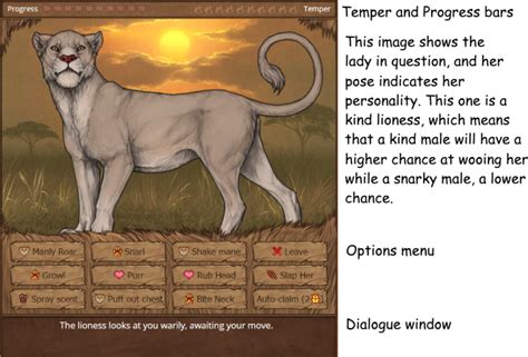 Lionesses are the backbone of a strong pride. Berenos' Claiming Guide :|: Lioden