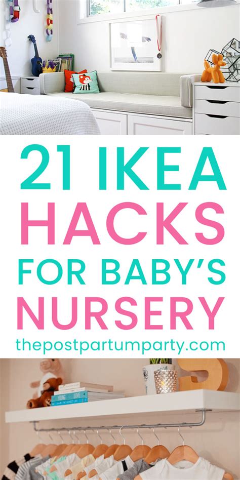 21 Gorgeous Ikea Nursery Hacks The Postpartum Party