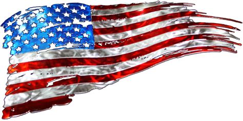 Tattered American Flag Png png image