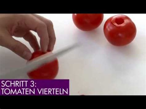 Patriks Einfach Kochen Tomate in Würfel schneiden -