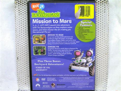 The Backyardigans Mission To Mars Dvd 2006