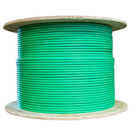 1000ft Shielded Spool Cat5e Green Ethernet Cable Cablewholesale