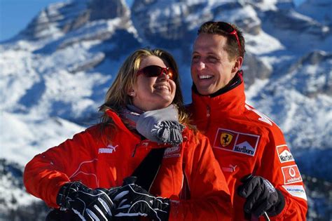 michael schumacher latest private letter written by f1 legend s wife after horrific skiing
