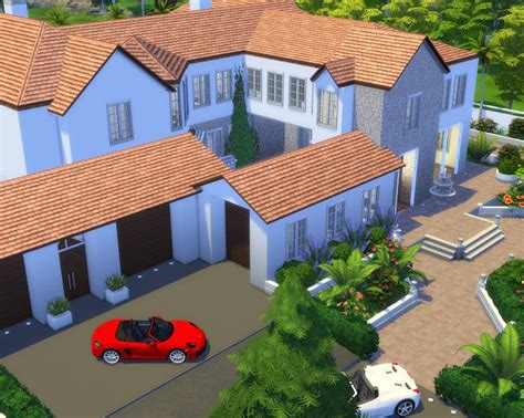 Pin De Blueegames En Sims 4 Building House Jenner House Kylie Jenner