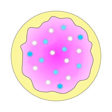 Pink Frosted Sugar Cookies Sugar Cookie Png Clipart Large Size Png