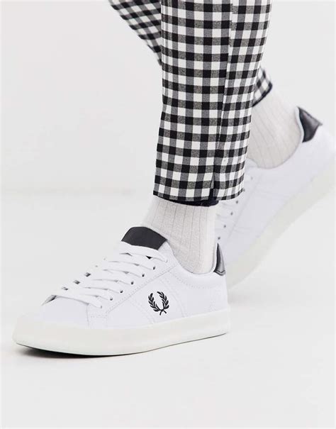 Fred Perry B721 Vulc Leather Sneakers Shopstyle