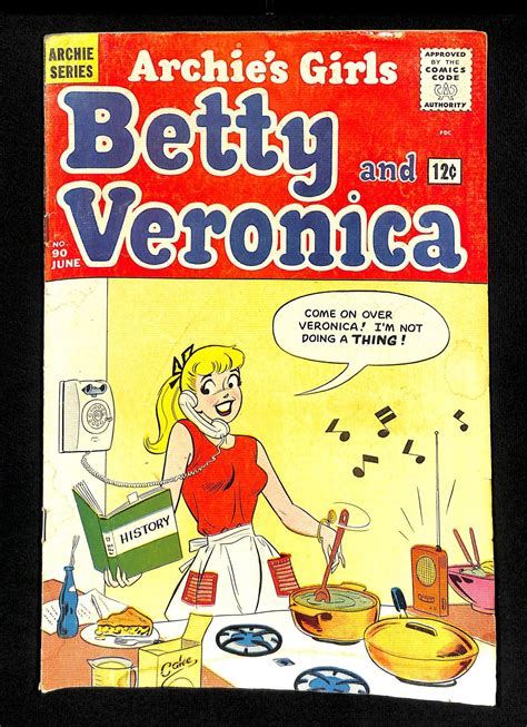 archie s girls betty and veronica 90 comic books silver age