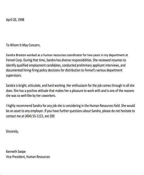 You don't have to be somebody's boss to write her a recommendation letter. Letter Of Recommendation For A Co-Worker - Gotilo.org