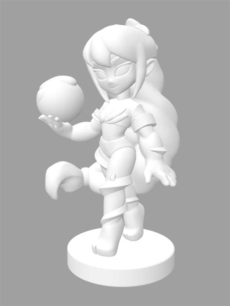 Terraria 3d Concept For The Dryad Figurine Launching