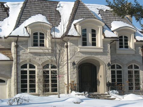 Buff Indiana Limestone Coursing Limestone House House Designs