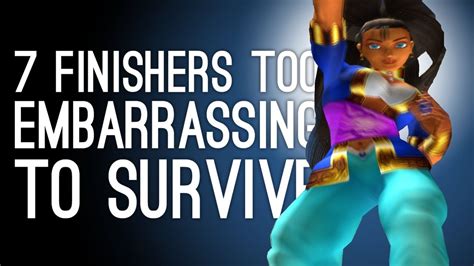 Humiliating Fighting Game Finishers Too Embarrassing To Survive Youtube