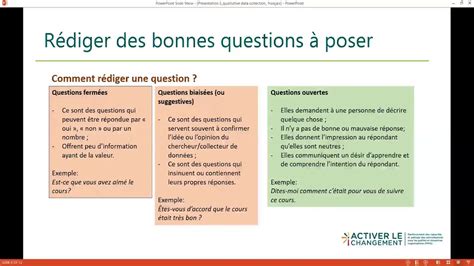 Collecte de données qualitatives  YouTube